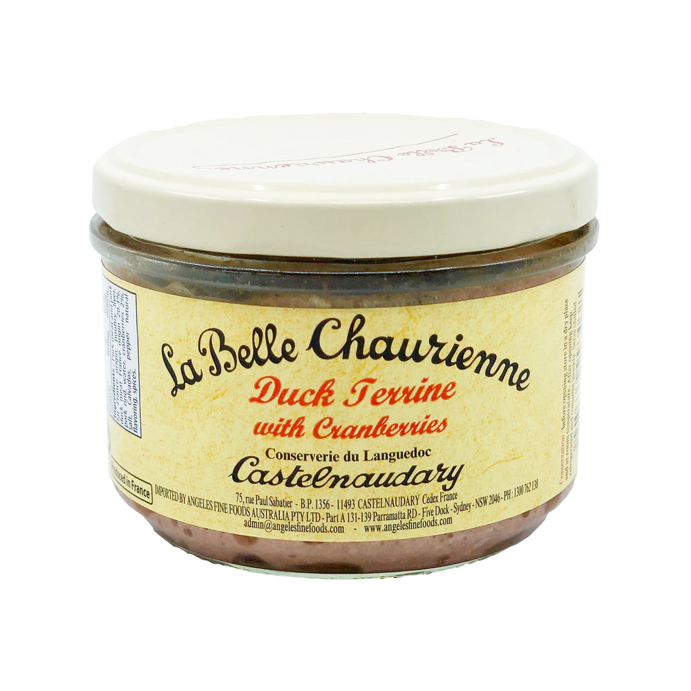 La Belle Chaurienne Duck Terrine with Cranberries