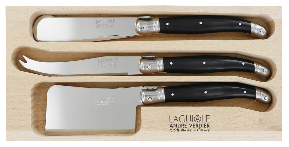 Andre Verdier Laguiole 3 Pce Cheese Set Large