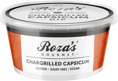 
            
                Load image into Gallery viewer, Roza&amp;#39;s Chargrilled Capsicum Dip 160g GF DF Vegan
            
        