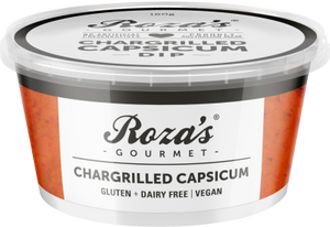 Roza's Chargrilled Capsicum Dip 160g GF DF Vegan