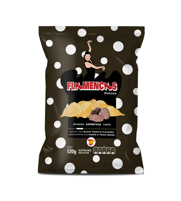 Flamenca Black Truffle Crisps GF