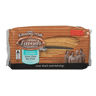 Lavosh Thins (Sprouted Grain) - Kurrajong Kitchen 160g