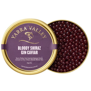 Bloody Shiraz Gin Caviar 25g