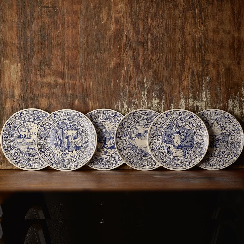 
            
                Load image into Gallery viewer, Fine Cheese Co Ceramic Plate Set (6)
            
        