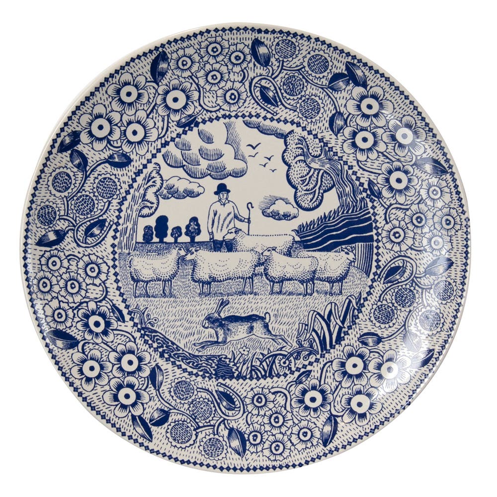 Fine Cheese Co Ceramic Plate Set (6)