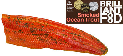 Brilliant Foods Hot Smoked Ocean Trout EASTER PREORDER